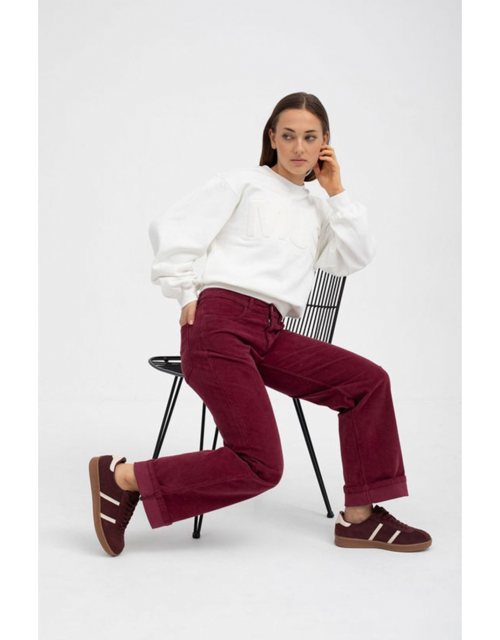 Mus & BomBon Mus & BomBon - Picadilly Trousers (Garnet)