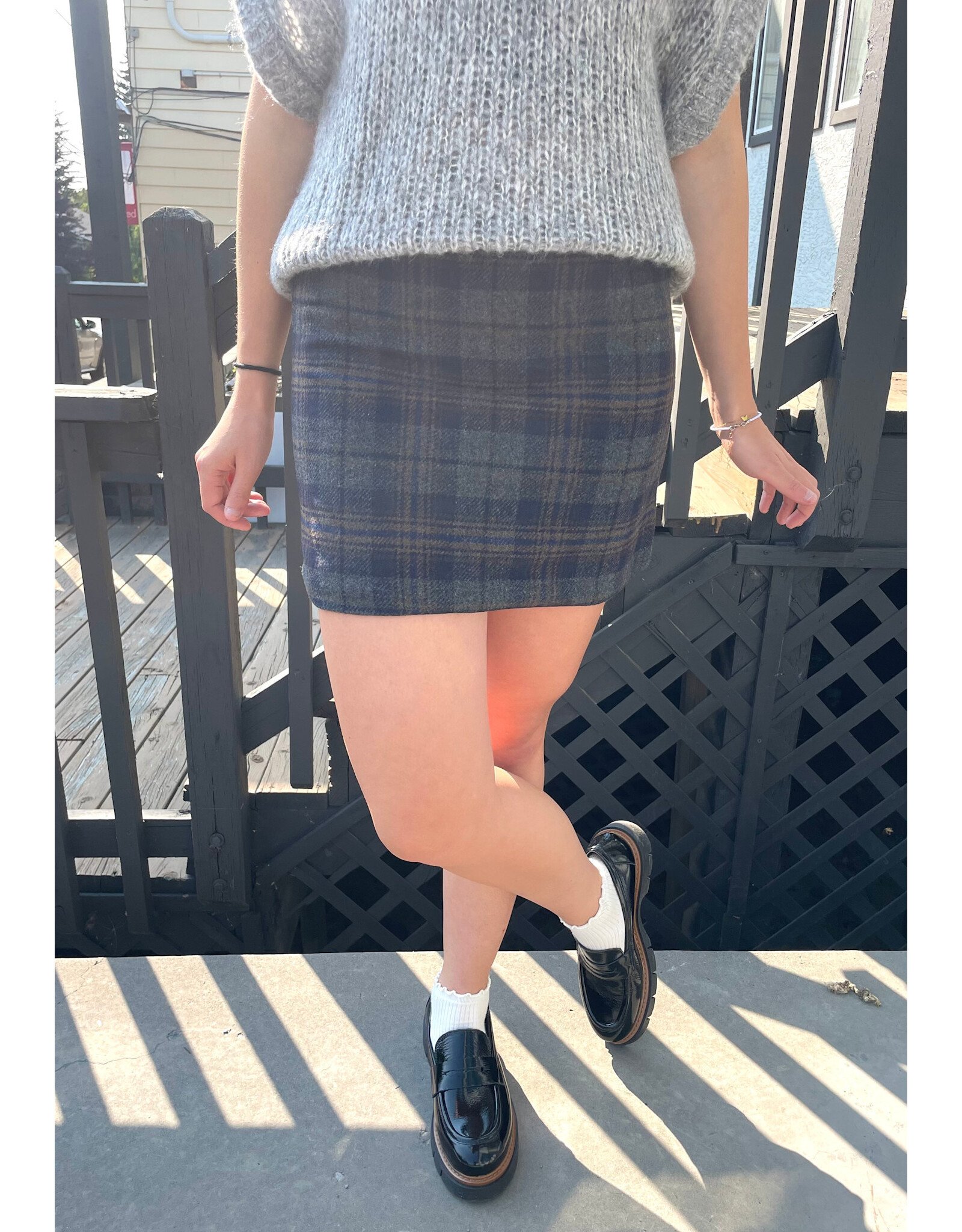 Korner Korner - Skirt (Dark Grey)