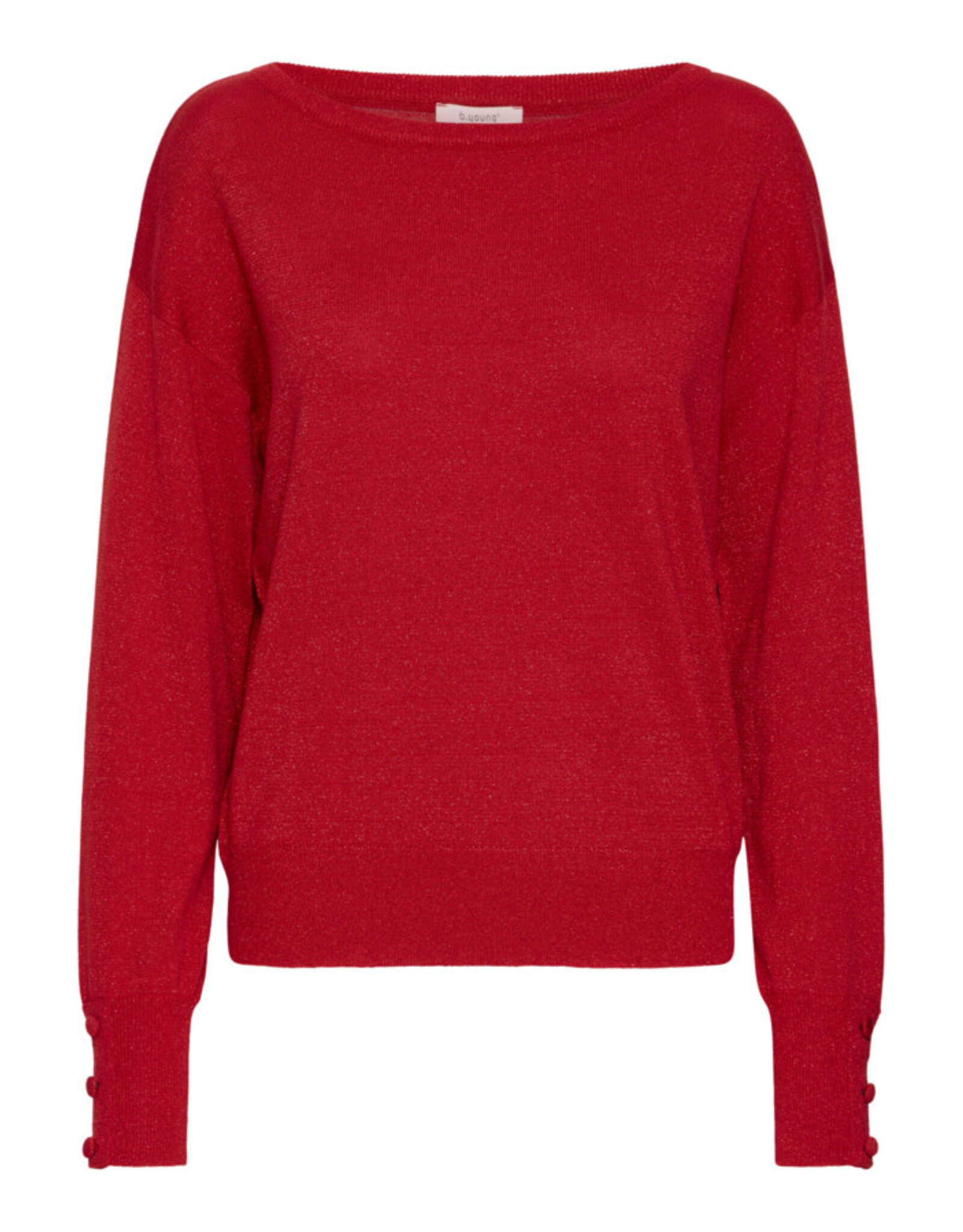 b.young b.young - Mobbe Boatneck Jumper (Barbados Cherry)