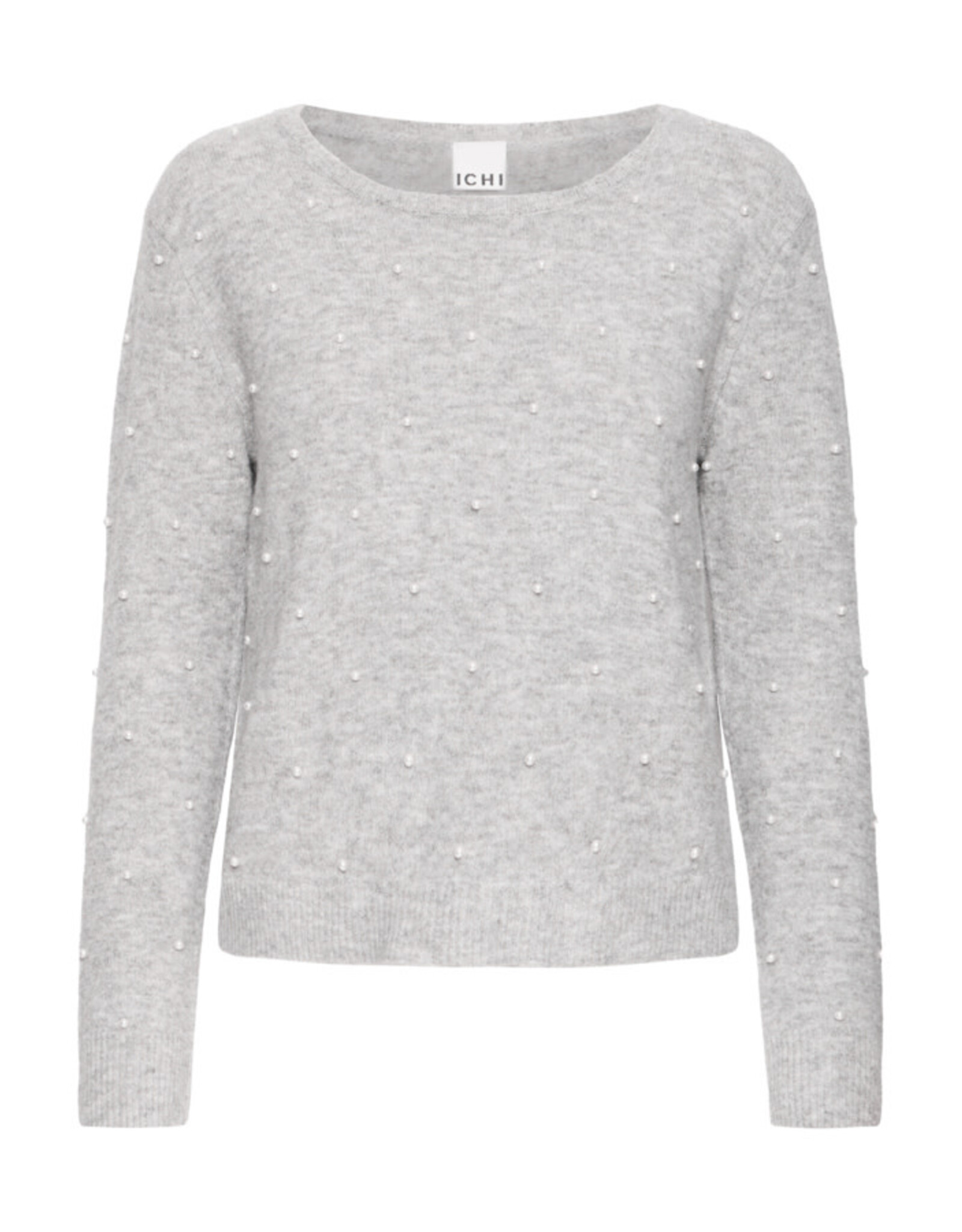 ICHI ICHI - Macon Pullover (Grey Melange)