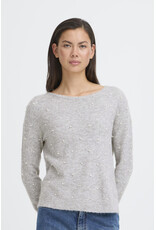ICHI ICHI - Macon Pullover (Grey Melange)