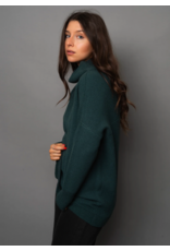 RD Style RD Style - Nancy ottoman mock neck sweater (Dark Green)