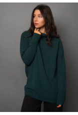 RD Style RD Style - Nancy ottoman mock neck sweater (Dark Green)