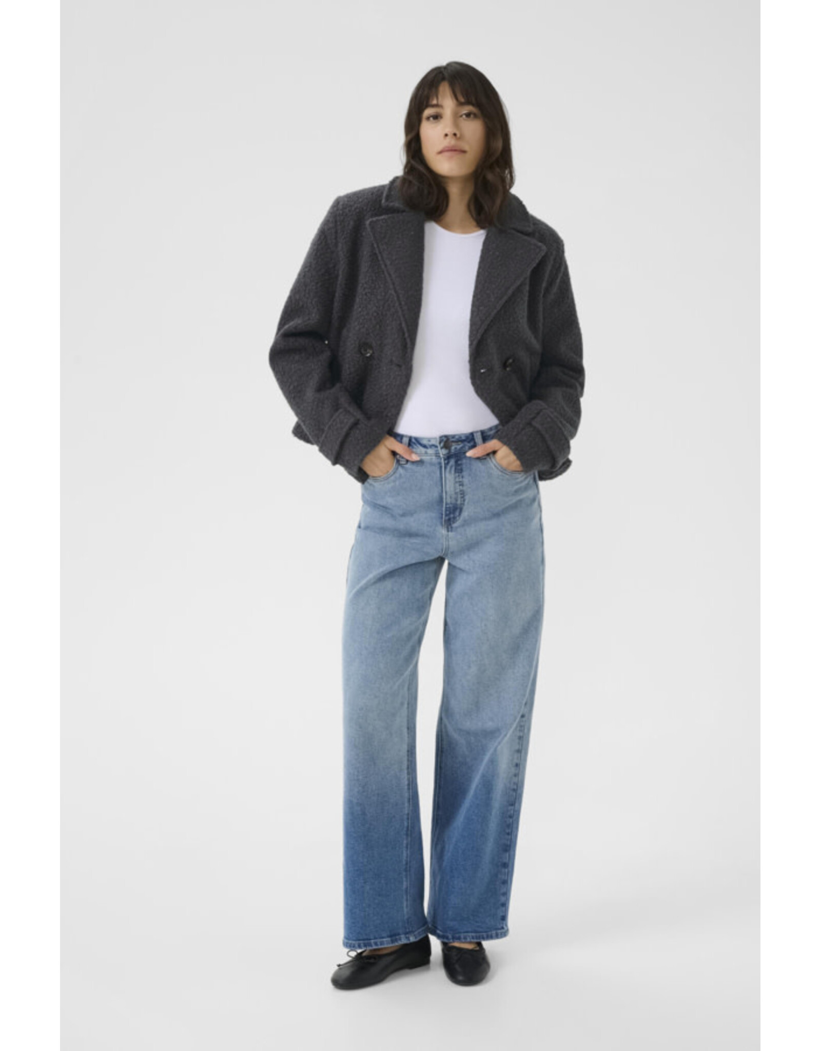 Kaffe Kaffe - Anne Jacket (Black Oyster)