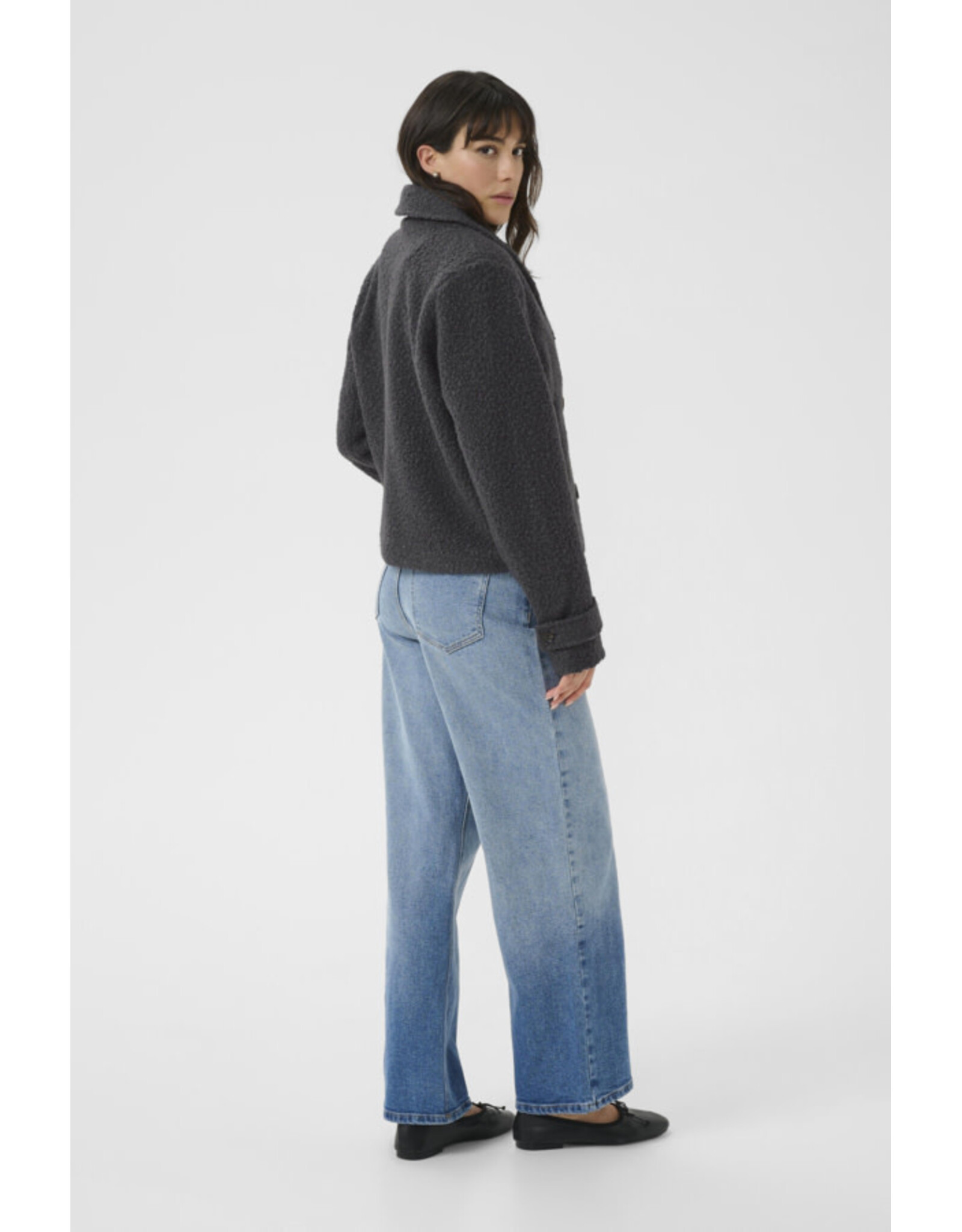 Kaffe Kaffe - Anne Jacket (Black Oyster)