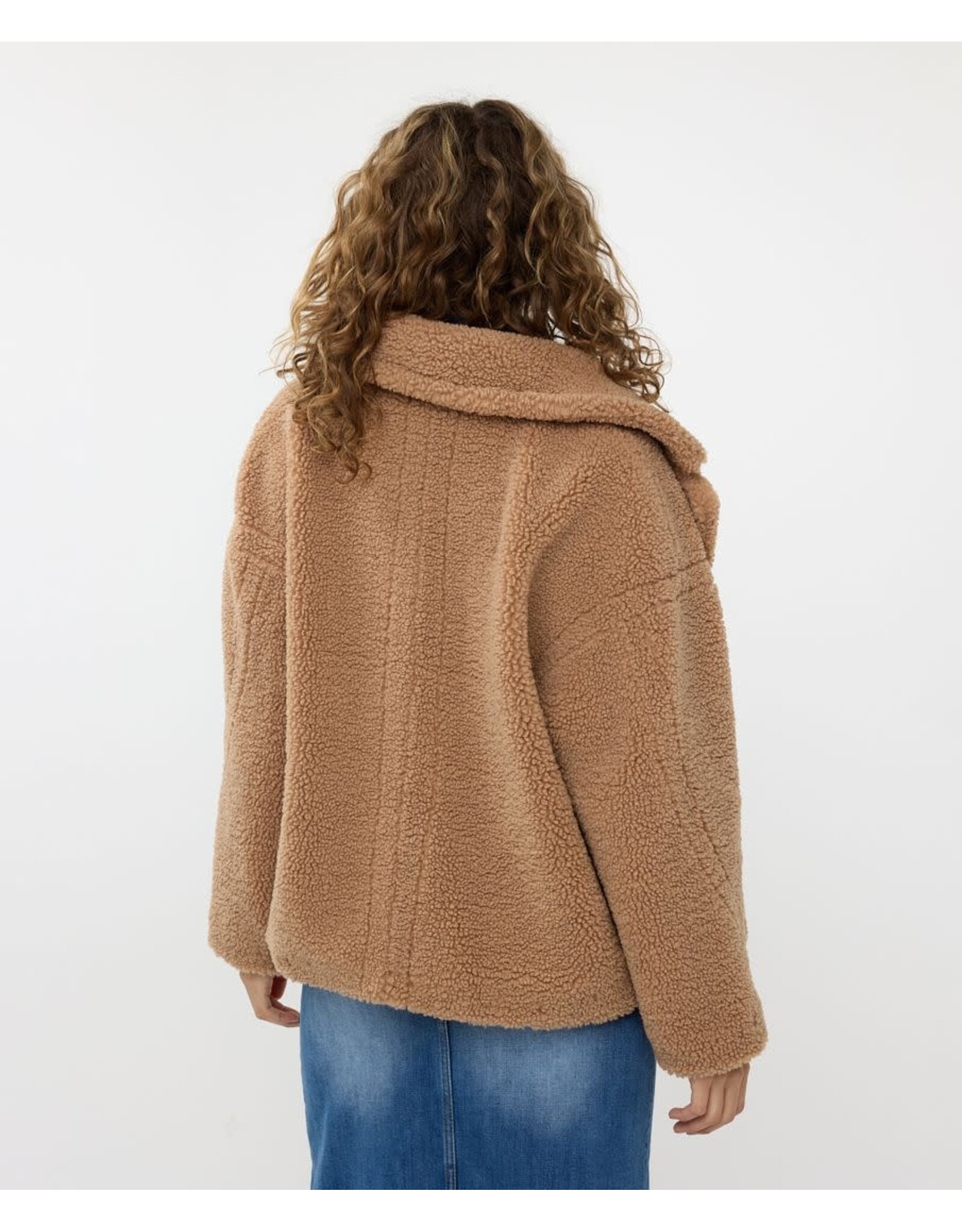 EsQualo EsQualo - Teddy Jacket (Brandy)