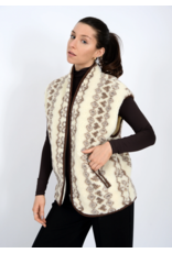 RD Style RD Style - Banff Sherpa Zip Front Vest (Brown)