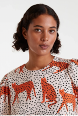 Compania Fantastica Compania Fantastica - Stanley Tano Dress (Orange Cat)