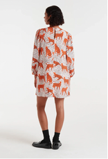 Compania Fantastica Compania Fantastica - Stanley Tano Dress (Orange Cat)