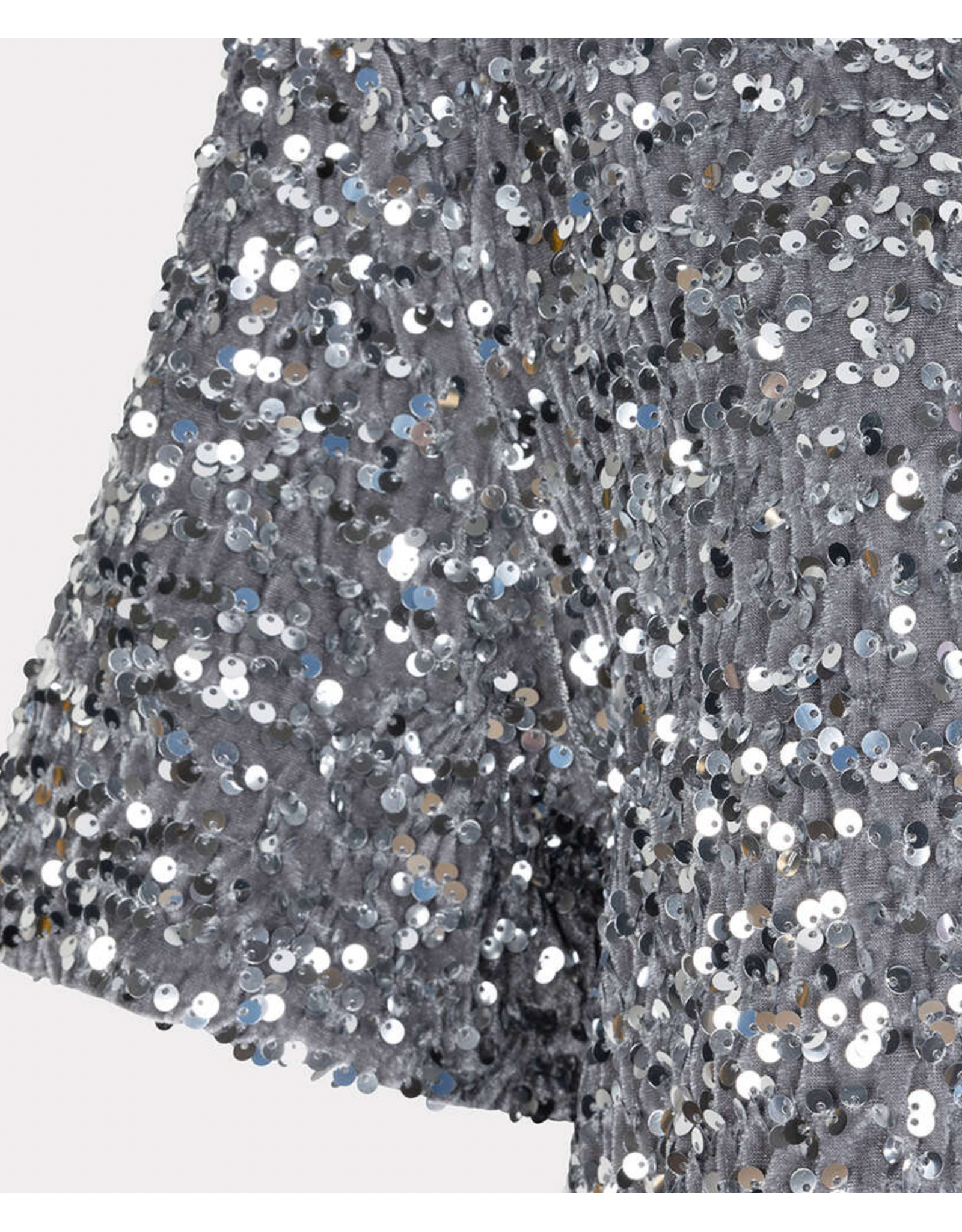EsQualo Esqualo - Sequin Top (Silver)