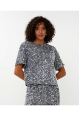 EsQualo Esqualo - Sequin Top (Silver)