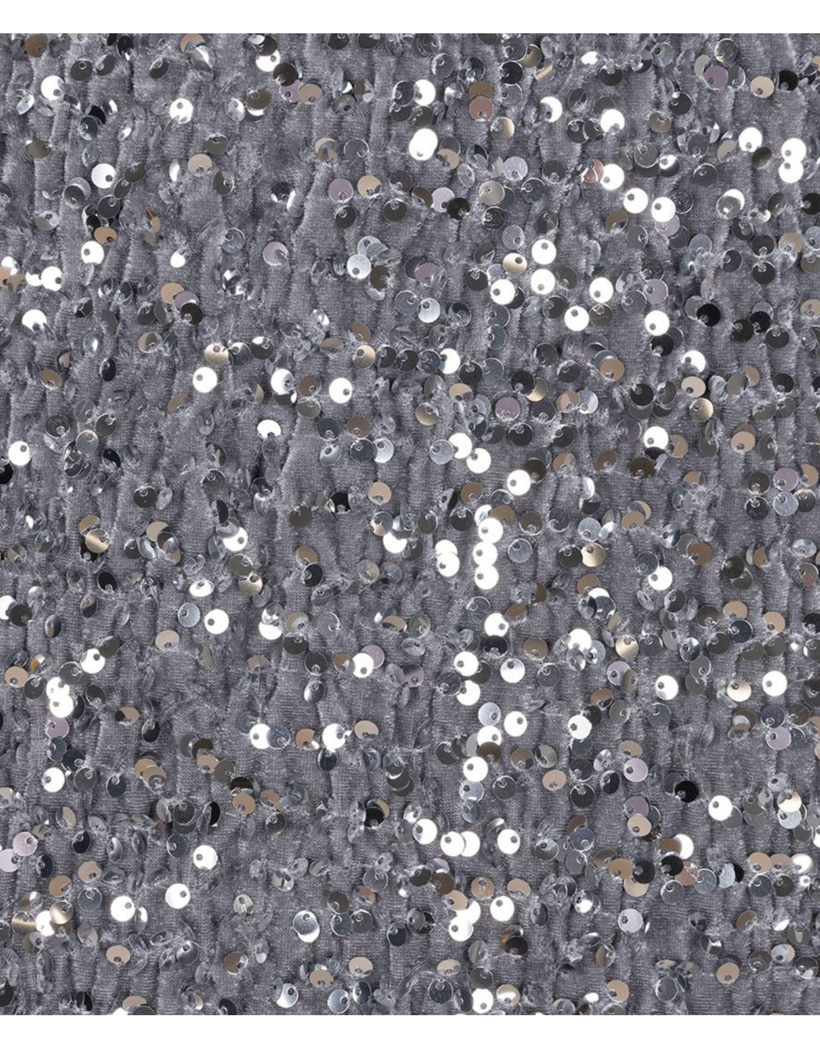 EsQualo Esqualo - Sequin Skirt (Silver)