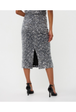EsQualo Esqualo - Sequin Skirt (Silver)
