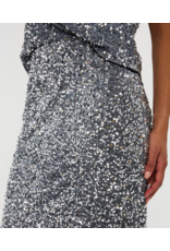 EsQualo Esqualo - Sequin Skirt (Silver)