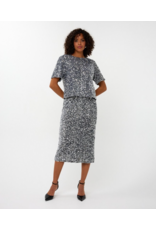 EsQualo Esqualo - Sequin Skirt (Silver)