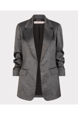 EsQualo Esqualo - Shimmer Crinkle Blazer (Anthracite)