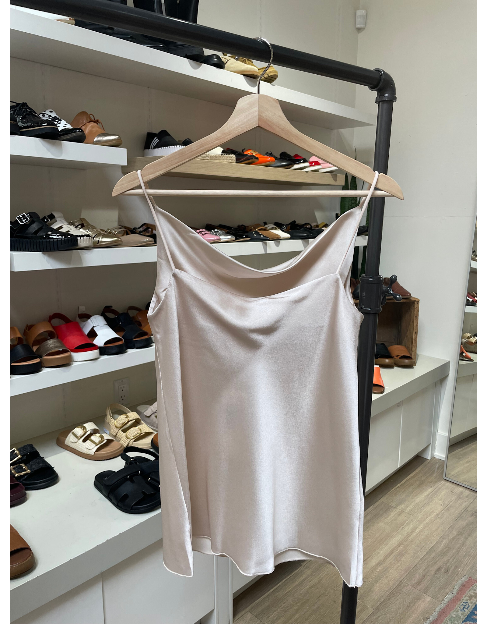 Astrid Astrid - Satin Camisole (Mushroom)