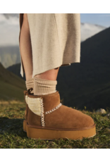 Emu Australia EMU - Stinger Knit Flatform (Chestnut)