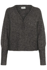Kaffe Kaffe - Uba Cardigan (Dark Grey Melange)