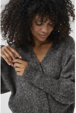 Kaffe Kaffe - Uba Cardigan (Dark Grey Melange)