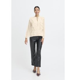 b.young b.young - Gijo Frill Blouse (Oatmeal)