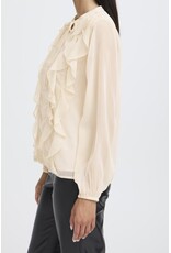 b.young b.young - Gijo Frill Blouse (Oatmeal)