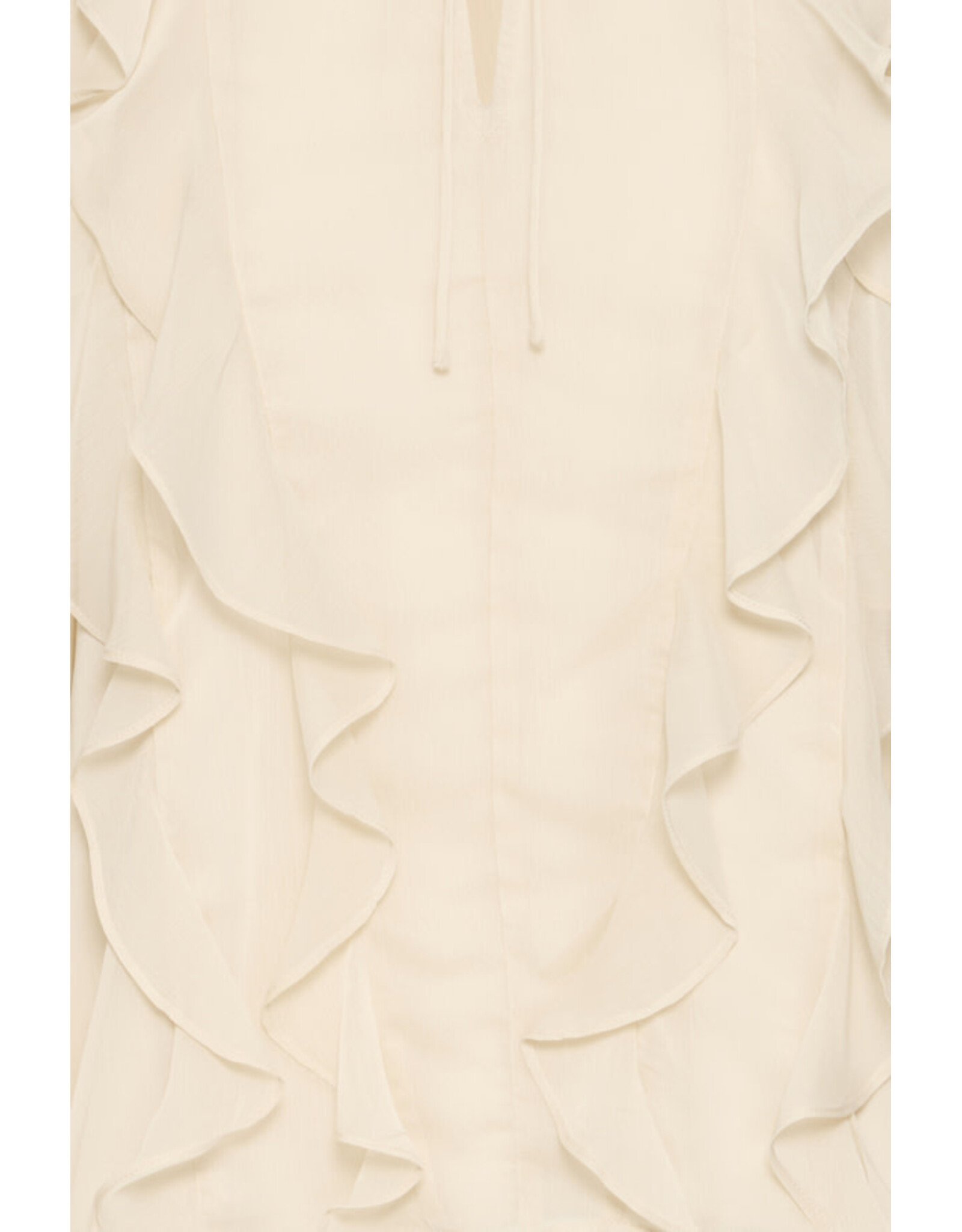b.young b.young - Gijo Frill Blouse (Oatmeal)