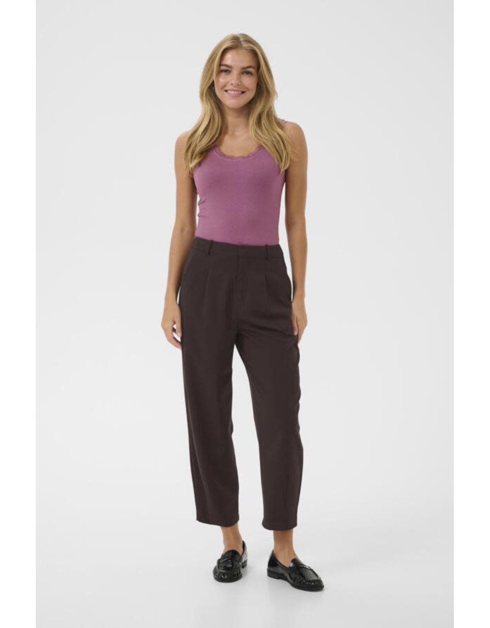 Kaffe Kaffe - Merle Pants (Black Coffee)