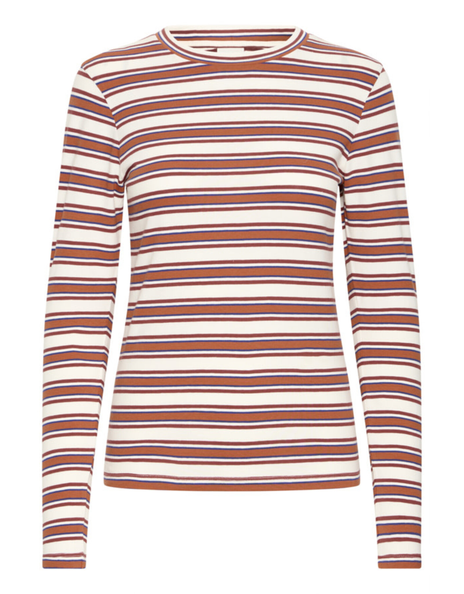 ICHI ICHI - Mira Striped Shirt (Red)