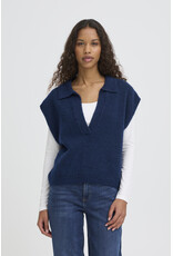 ICHI ICHI - Povoke Slipover (Blue Print)