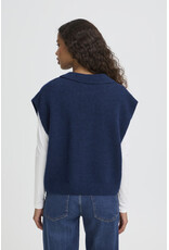 ICHI ICHI - Povoke Slipover (Blue Print)