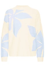 b.young b.young - Mea Flower Jumper (Della Robbia Blue)