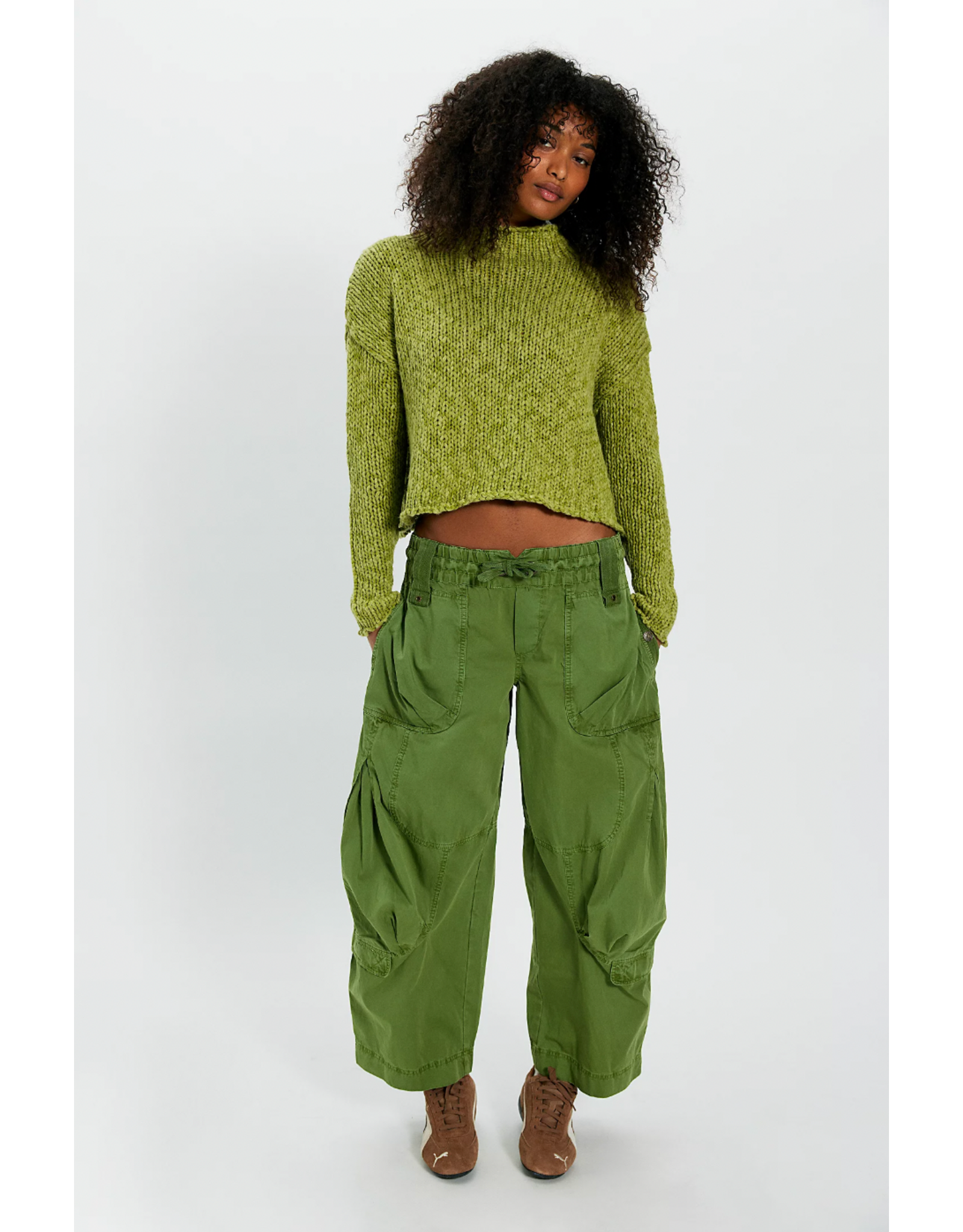 Free people Free People -  Opal Rollneck Knit Sweater (Fresh Sprout)