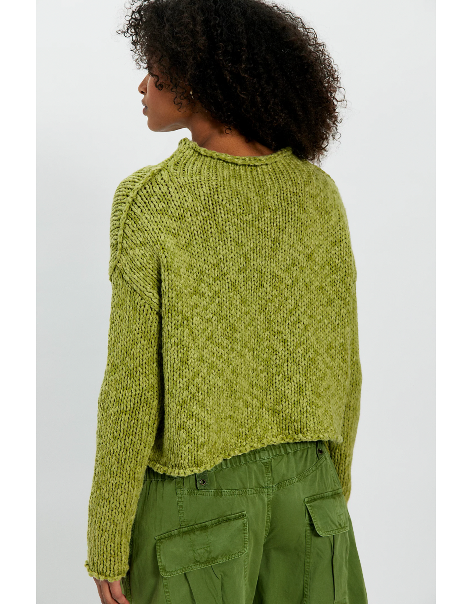 Free people Free People -  Opal Rollneck Knit Sweater (Fresh Sprout)