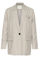 Kaffe Kaffe - Kaysa Blazer (Grey Pinstripe)