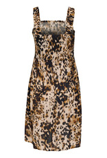 Kaffe Kaffe - Thora Amber Dress (Leopard Print)