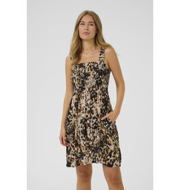 Kaffe Kaffe - Thora Amber Dress (Leopard Print)