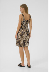 Kaffe Kaffe - Thora Amber Dress (Leopard Print)