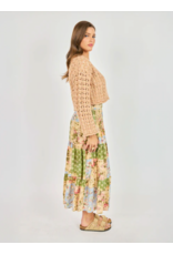 Sadie & Sage Sadie & Sage - Treasured Trove Quilted Midi Skirt