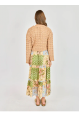 Sadie & Sage Sadie & Sage - Treasured Trove Quilted Midi Skirt