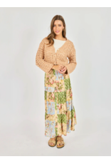 Sadie & Sage Sadie & Sage - Treasured Trove Quilted Midi Skirt
