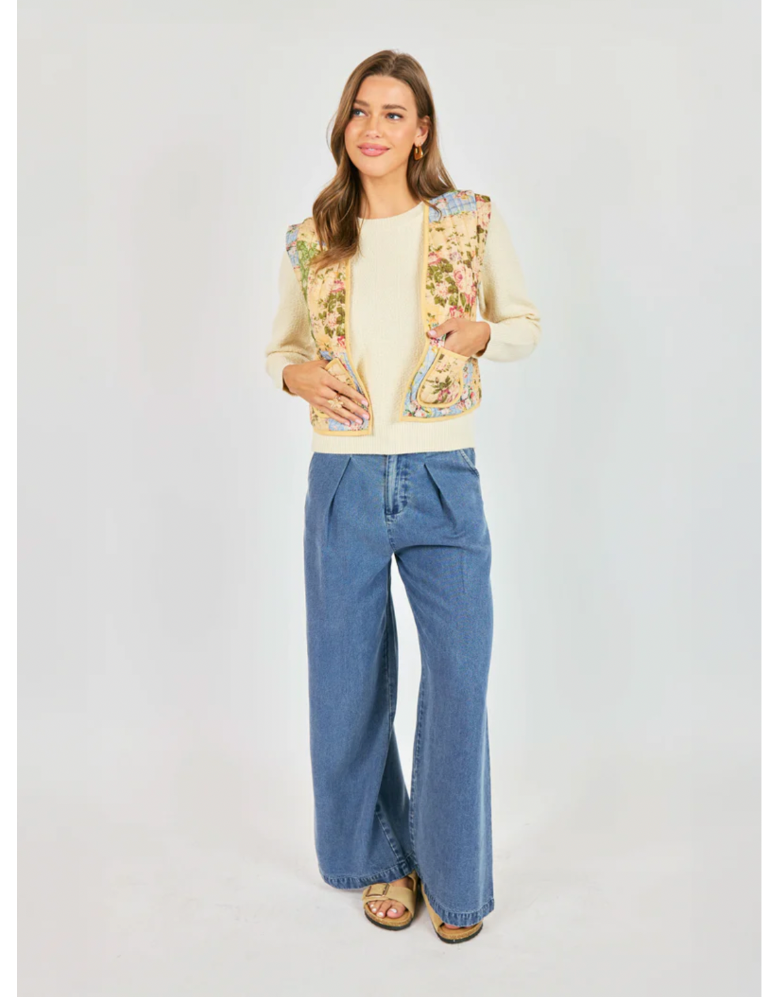 Sadie & Sage Sadie & Sage - Treasured Trove Quilted Vest