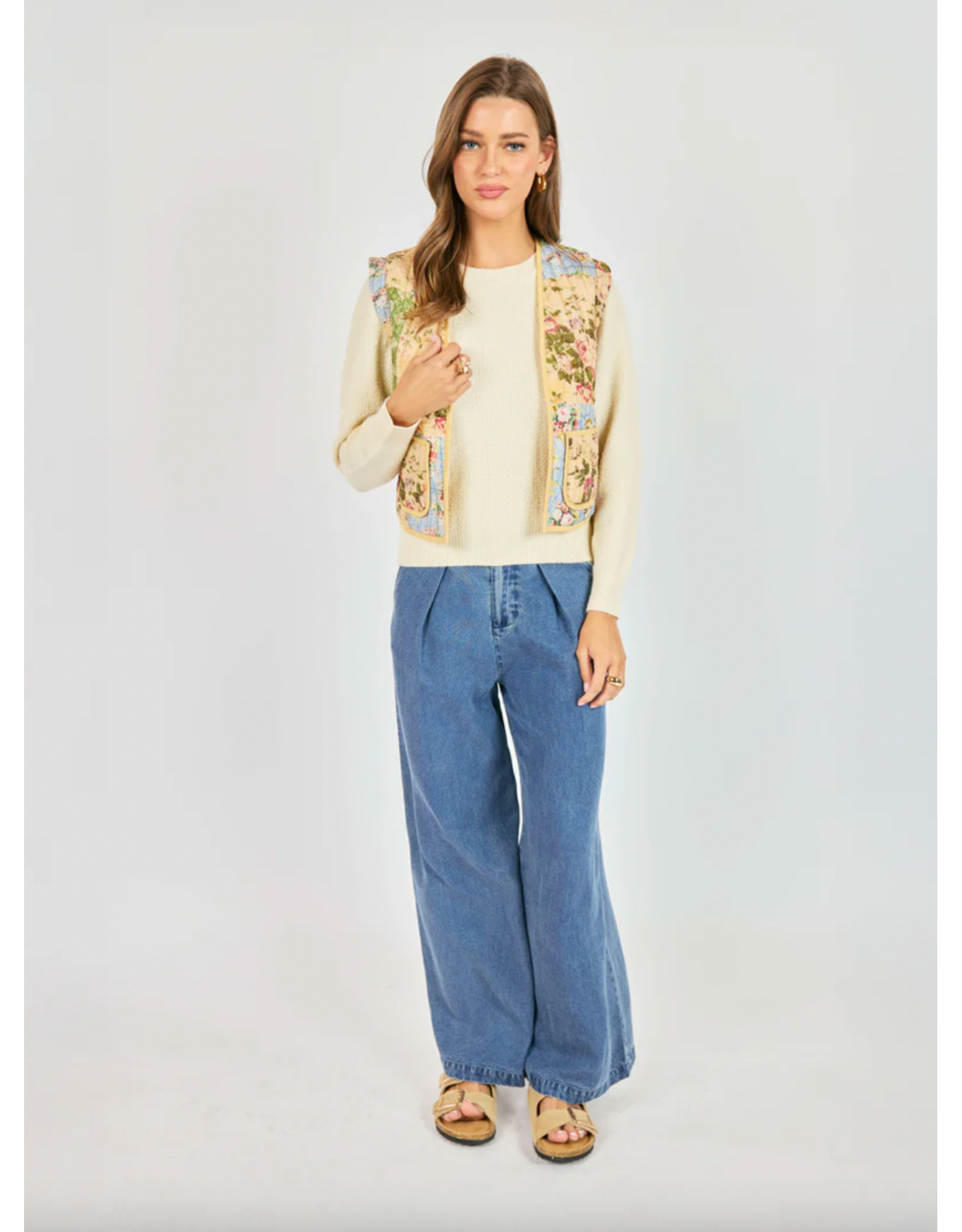 Sadie & Sage Sadie & Sage - Treasured Trove Quilted Vest