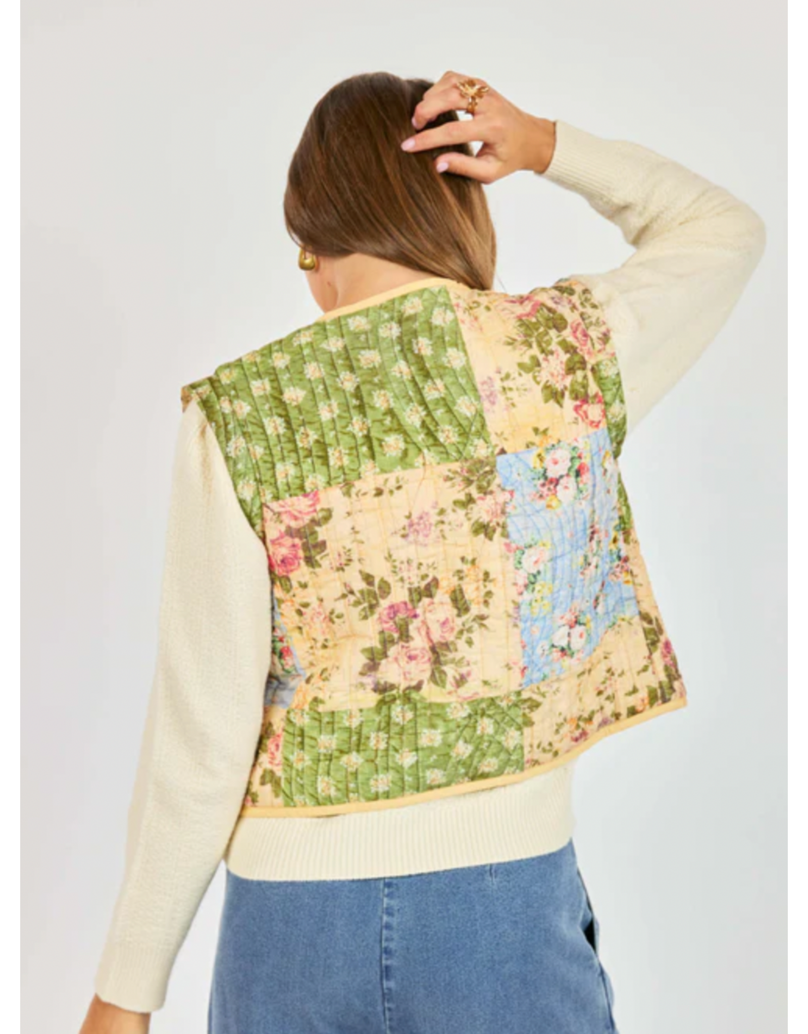 Sadie & Sage Sadie & Sage - Treasured Trove Quilted Vest