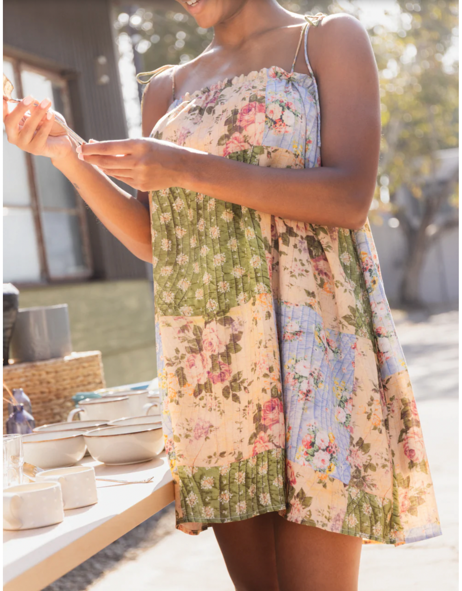 Sadie & Sage Sadie & Sage - Treasured Trove Mini Dress (Multi)