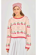 Sadie & Sage Sadie & Sage - Cherry on Top Sweater