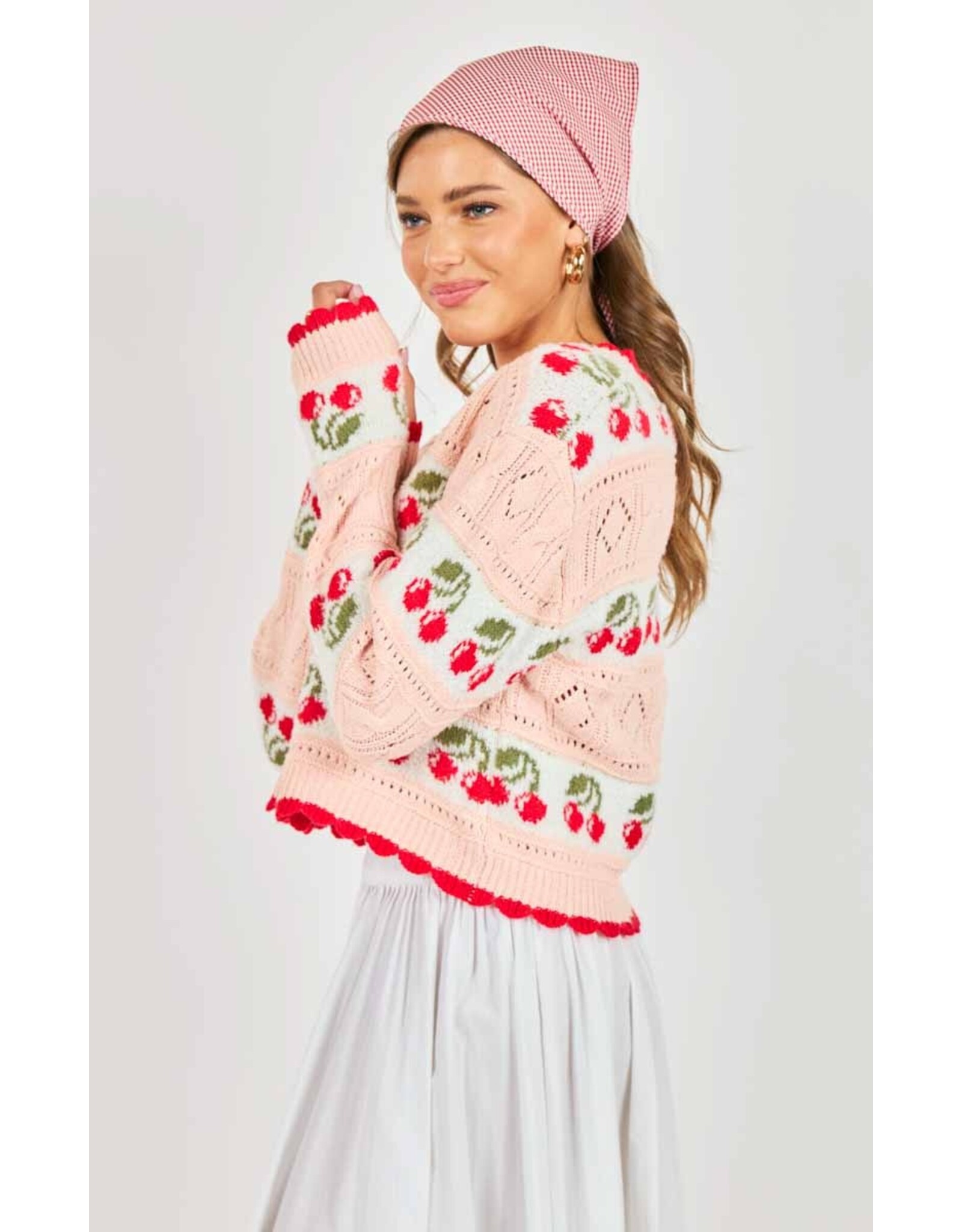 Sadie & Sage Sadie & Sage - Cherry on Top Sweater
