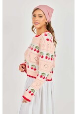 Sadie & Sage Sadie & Sage - Cherry on Top Sweater
