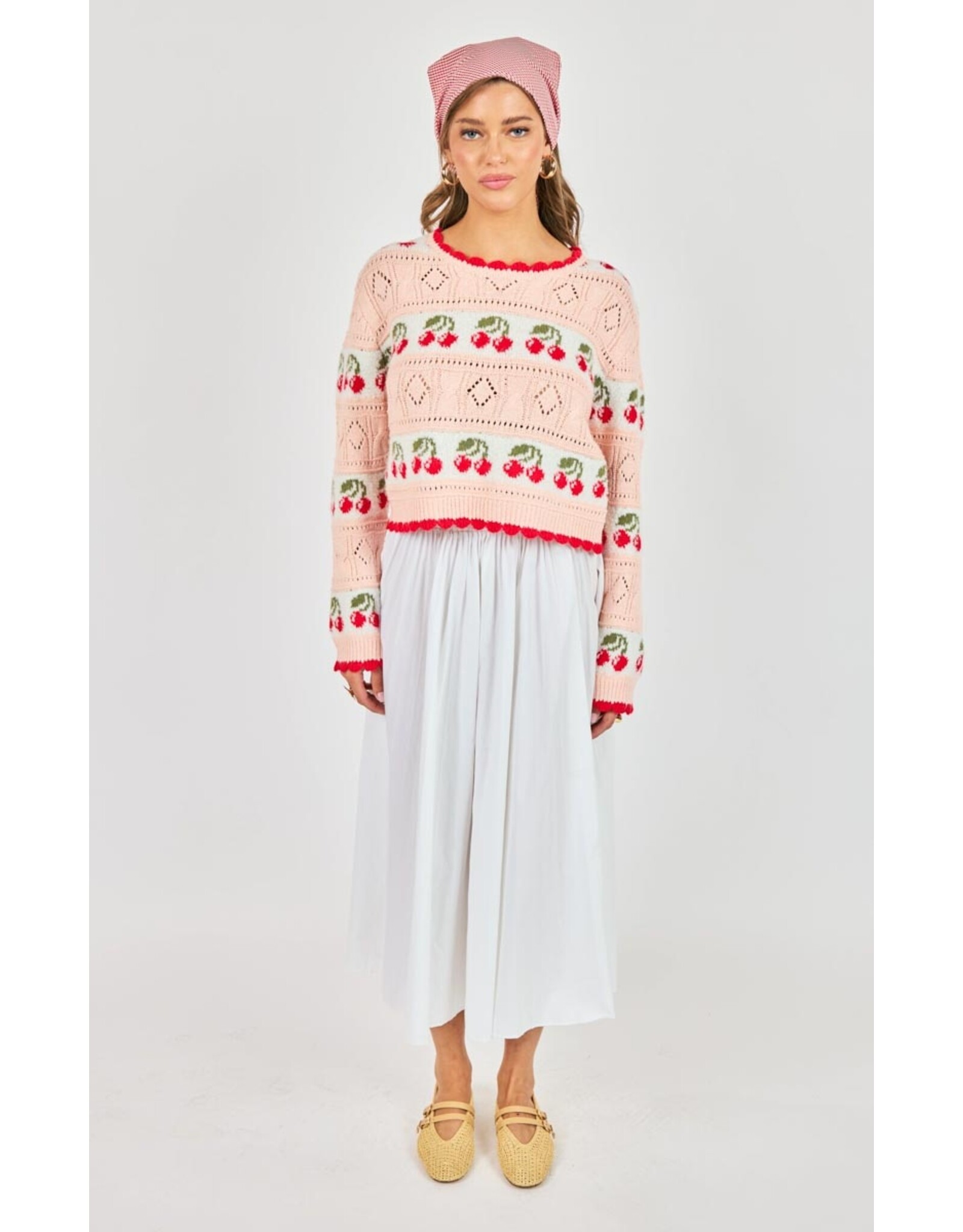 Sadie & Sage Sadie & Sage - Cherry on Top Sweater