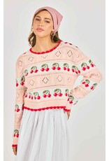 Sadie & Sage Sadie & Sage - Cherry on Top Sweater